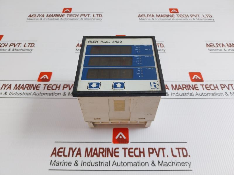 Digital Multifunction Meter 300v Rish Master 3420-416-M Rishabh