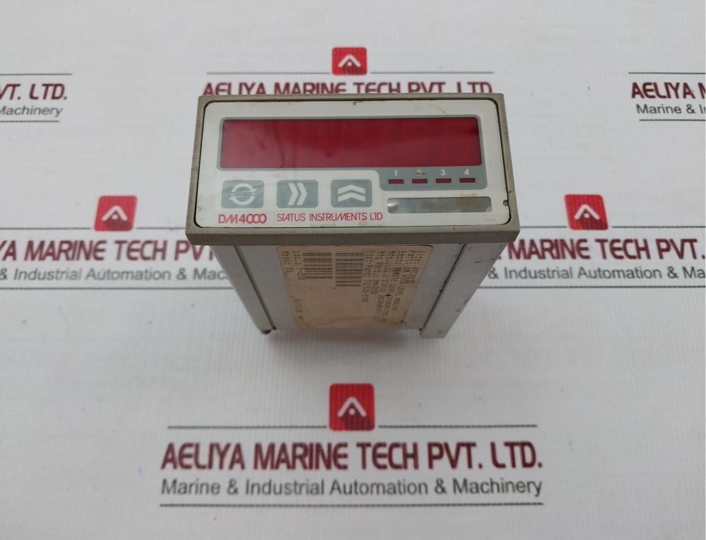 Digital Process Indicator By Status Instruments Dm4000u/00/00/000/240v