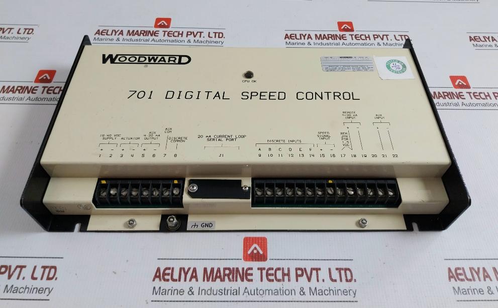 Digital Speed Control Module Input 4-20 Ma  9905-211 C By Woodward 701
