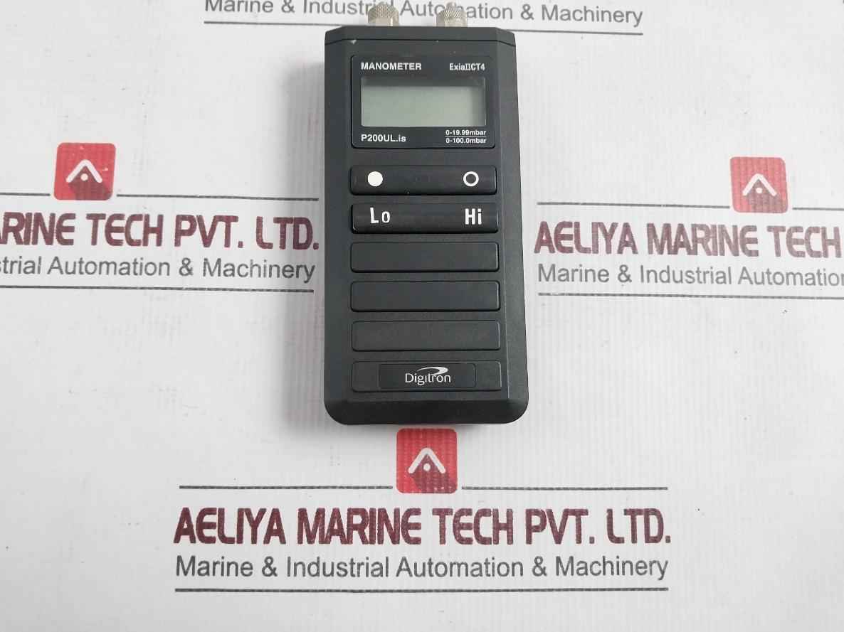 Digitron P200Ul.Is Manometer Baseefa03Atex0599