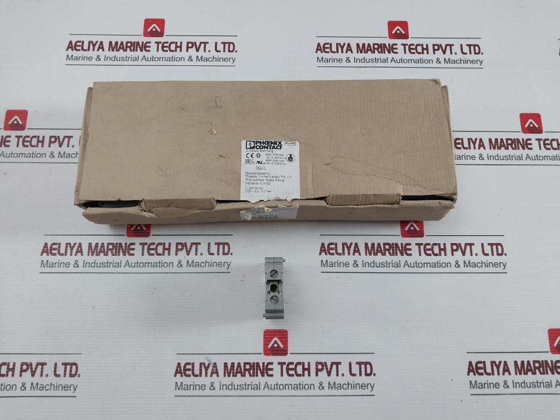 Din Rail Terminal Block Uk 35 35-5 BY Phoenix Contact 600V 150A Max. (1 Box = 30 Pcs)