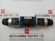 Directional Control Valve 24vdc R900550312 By Rexroth