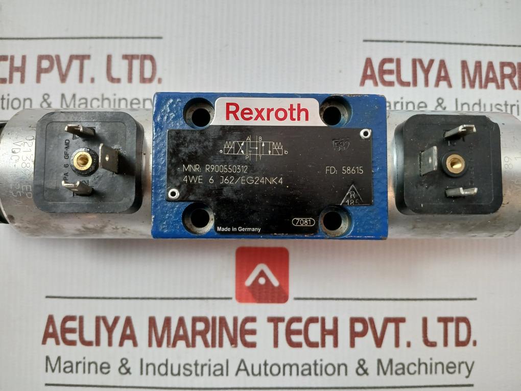 Directional Control Valve 24vdc R900550312 By Rexroth