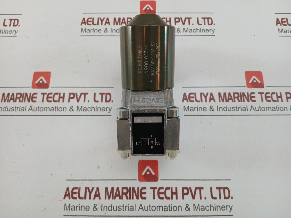Directional Seated Solenoid Valve 4900 017/4 By Hawe 24v