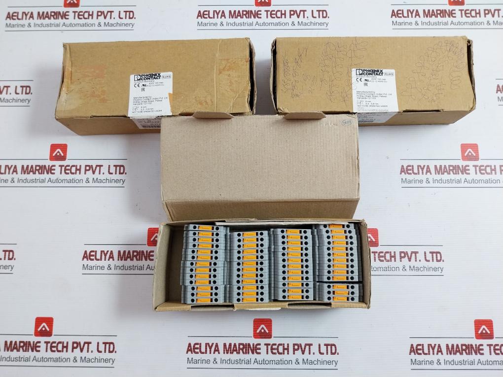 Disconnect Terminal Block 300V 15A Max. Phoenix Contact Uk 5-mtk-p/P (1 Box = 50 Pcs)