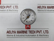 Dixon Gc230 Abs Standard Dry Center Back Mount Gauge 0-160 Psi