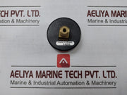 Dixon Gc230 Abs Standard Dry Center Back Mount Gauge 0-160 Psi