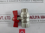 Dn15 Bd339178 Ball Valve  Male X Fem 1/2” Pn50