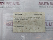 Dn15 Bd339178 Ball Valve  Male X Fem 1/2” Pn50