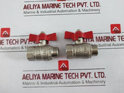 Dn15 Bd339178 Ball Valve  Male X Fem 1/2” Pn50