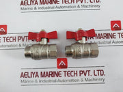 Dn15 Bd339178 Ball Valve  Male X Fem 1/2” Pn50