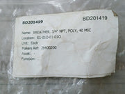 Donaldson P562481 Air Breather 3/4” Npt, 40 Micron