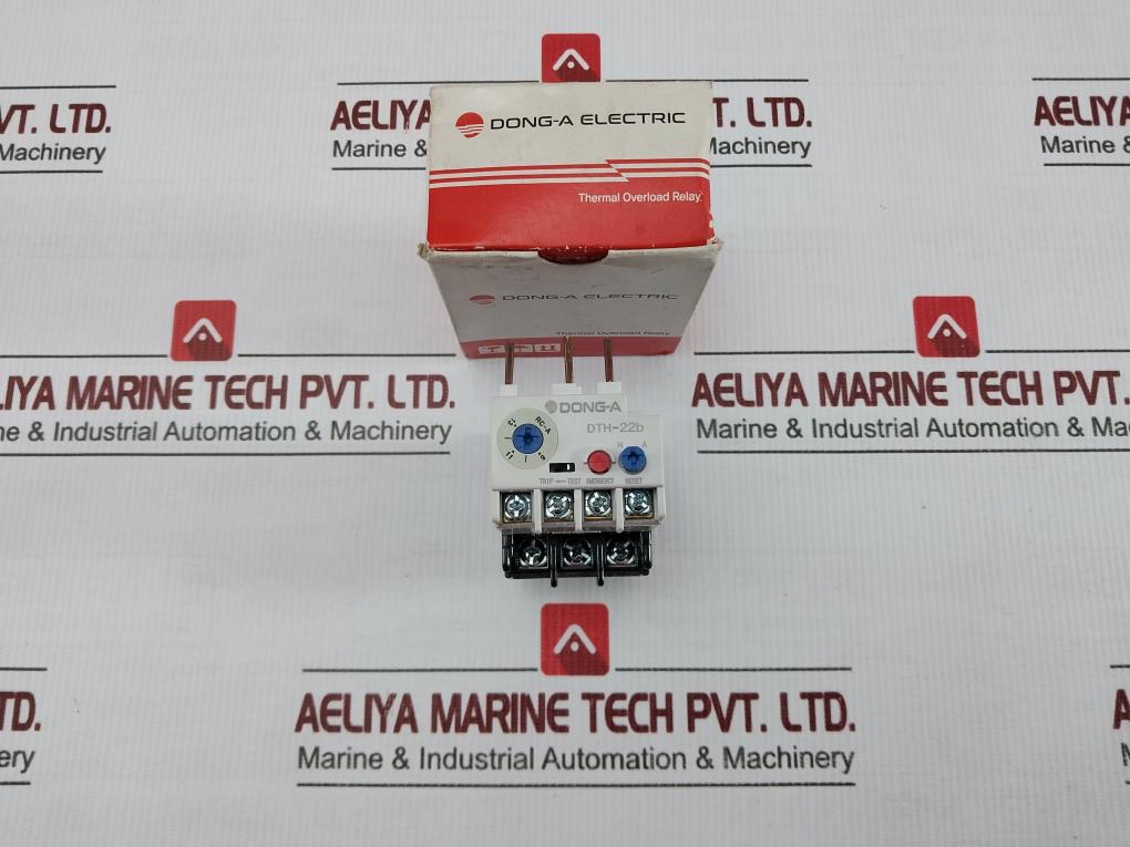 Dong-A Electric Thermal Overload Relay 690v 11a Dth-22b