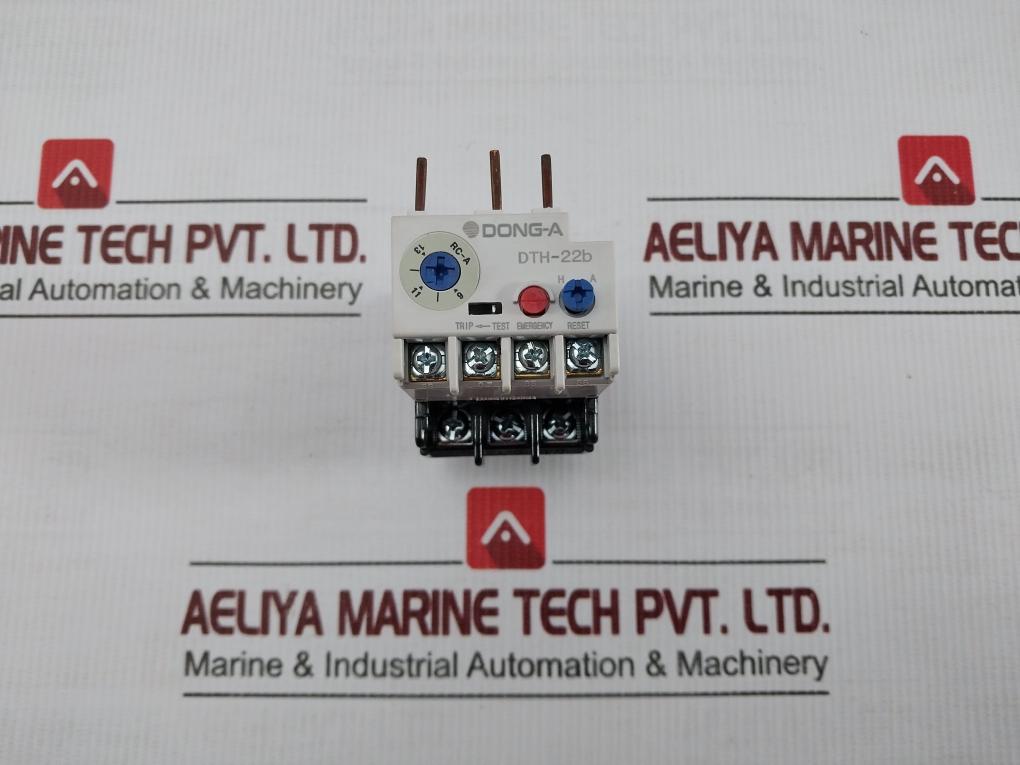 Dong-A Electric Thermal Overload Relay 690v 11a Dth-22b