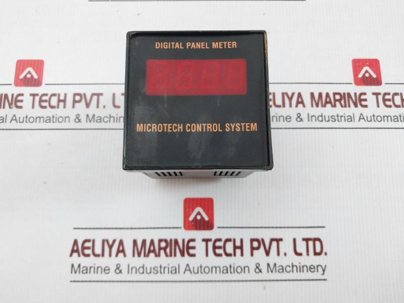 Dpm Digital Panel Meter 0-10 Vdc By Microtech In Used