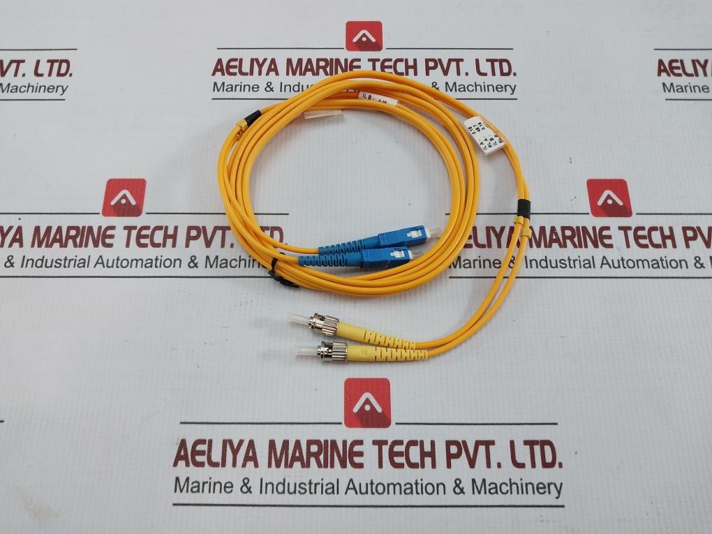 Dpx 02m Fiber Optic Patch Cord St-Sc Sm (9/125) In New