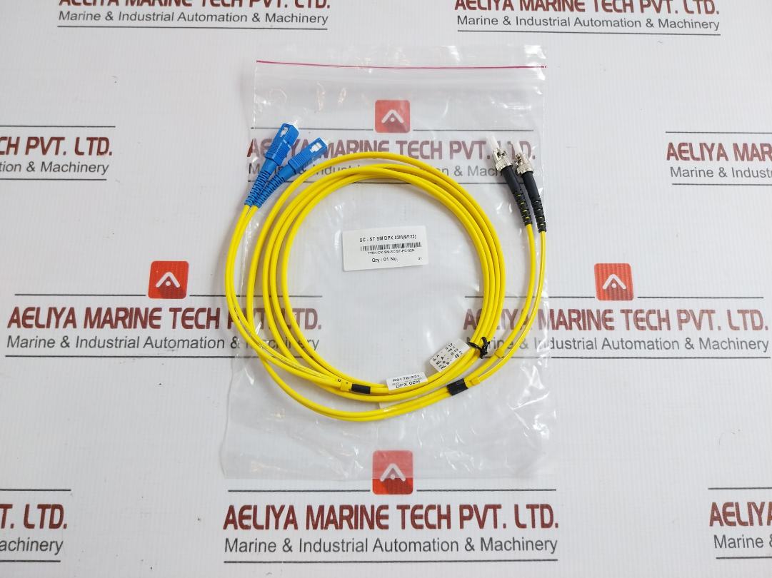 Dpx 02m Ftek-Dx-Sm-Sc/St-Pc-02m Fiber Optic Patch Cable Sc-St Sm (9/125)