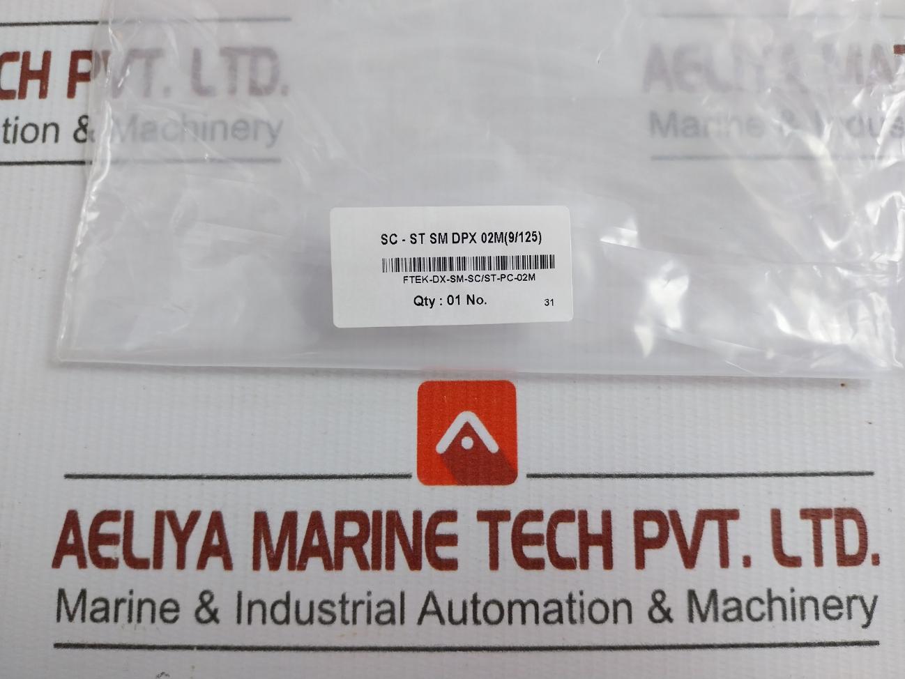 Dpx 02m Ftek-Dx-Sm-Sc/St-Pc-02m Fiber Optic Patch Cable Sc-St Sm (9/125)