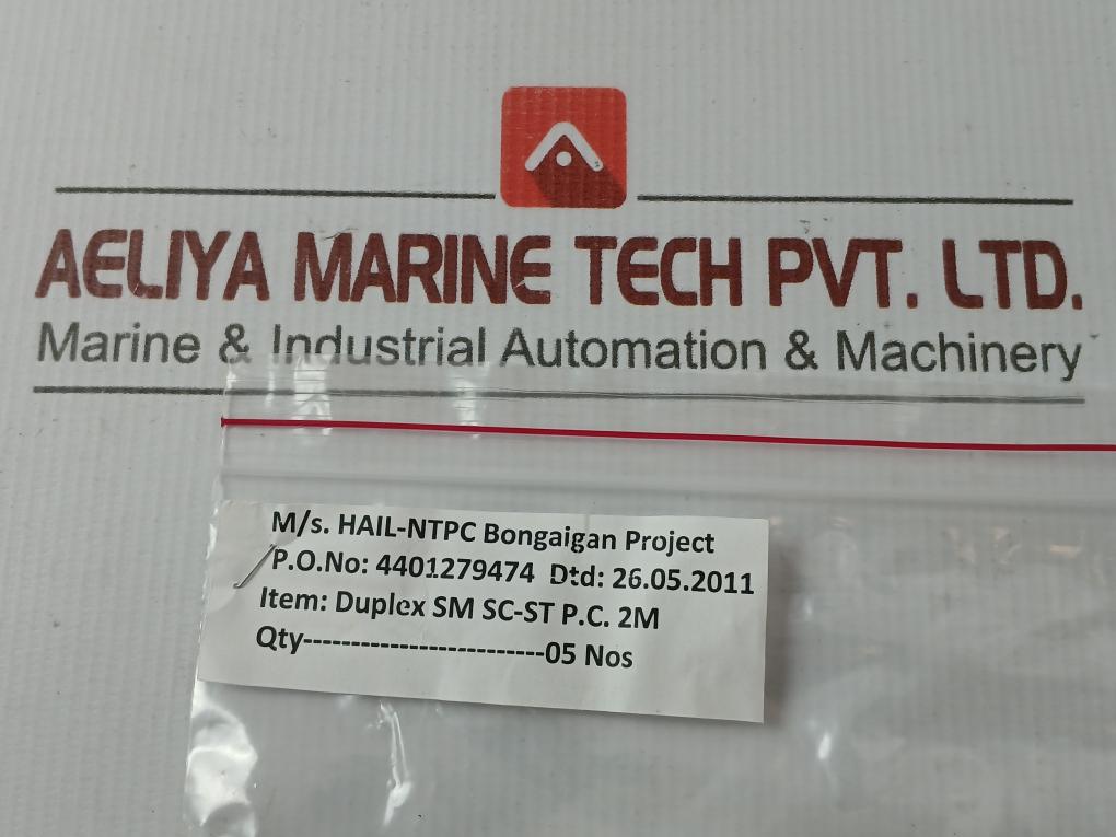 Dpx 02m (9/125) Fiber Optic Patch Cable Set Ftek-Dx-Sm-Sc/St-Pc-02m Sc-St Sm