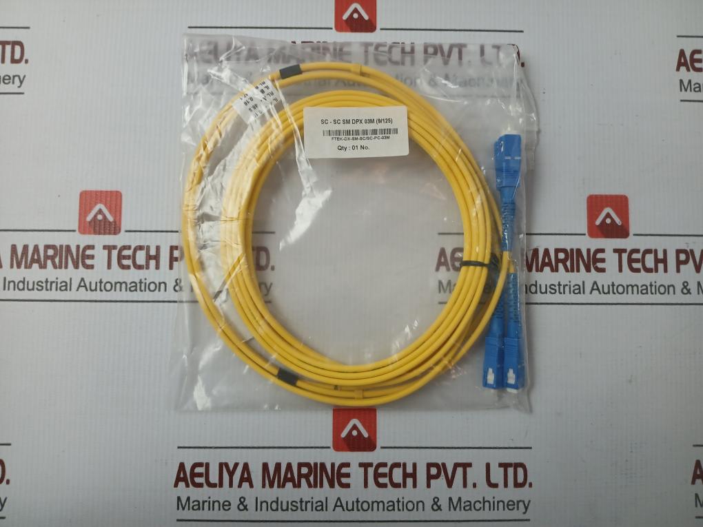 Dpx 03m Duplex Fiber Optic Patch Cable Sc-Sc Sm (9/125) In New