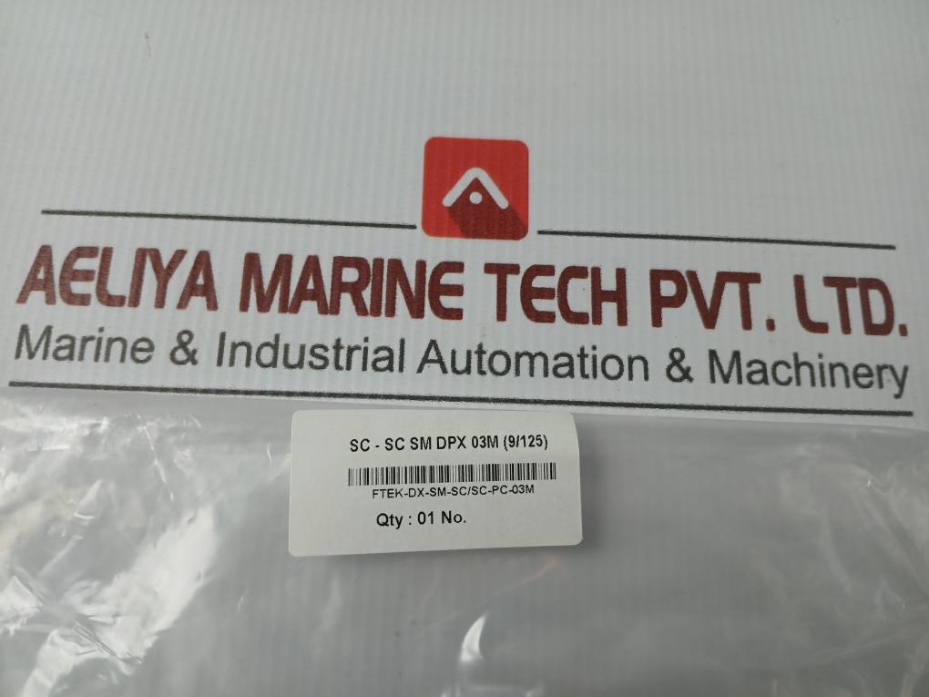 Dpx 03m Sc-Sc Sm Duplex Fiber Optic Patch Cable R0172-209 (9/125)