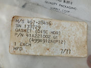 Dresser 41A221002 G1 Gasket (Disc Header) Grade 27