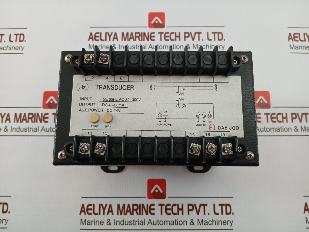 Ds-Af-1c V Dae Joo Frequency Transducer 4-20ma 55/65hz Ac 30-300v