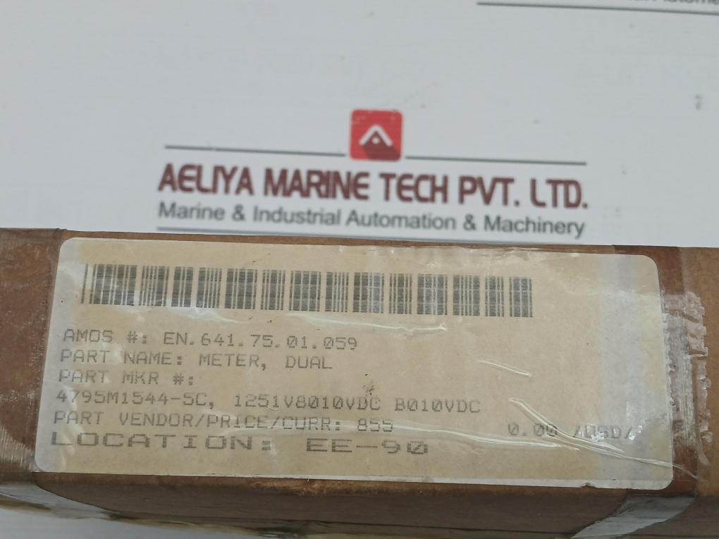 Dual Panel Meter 0-10V.D.C. By Sigma 1251Vb Used Condition