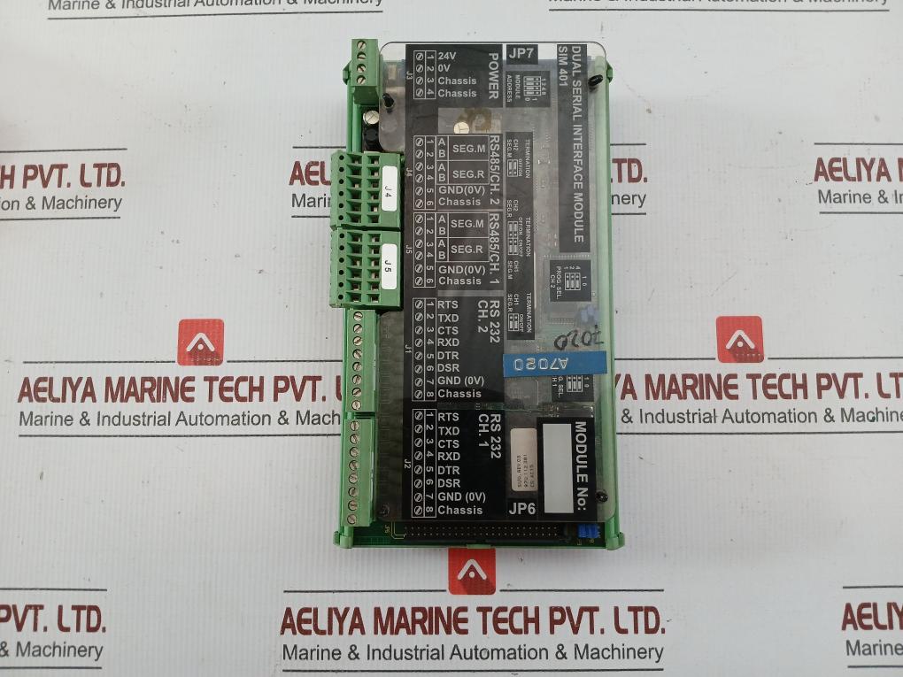 Dual Serial Interface Module BY LYNGSO MARINE SIM 401 REV. 03