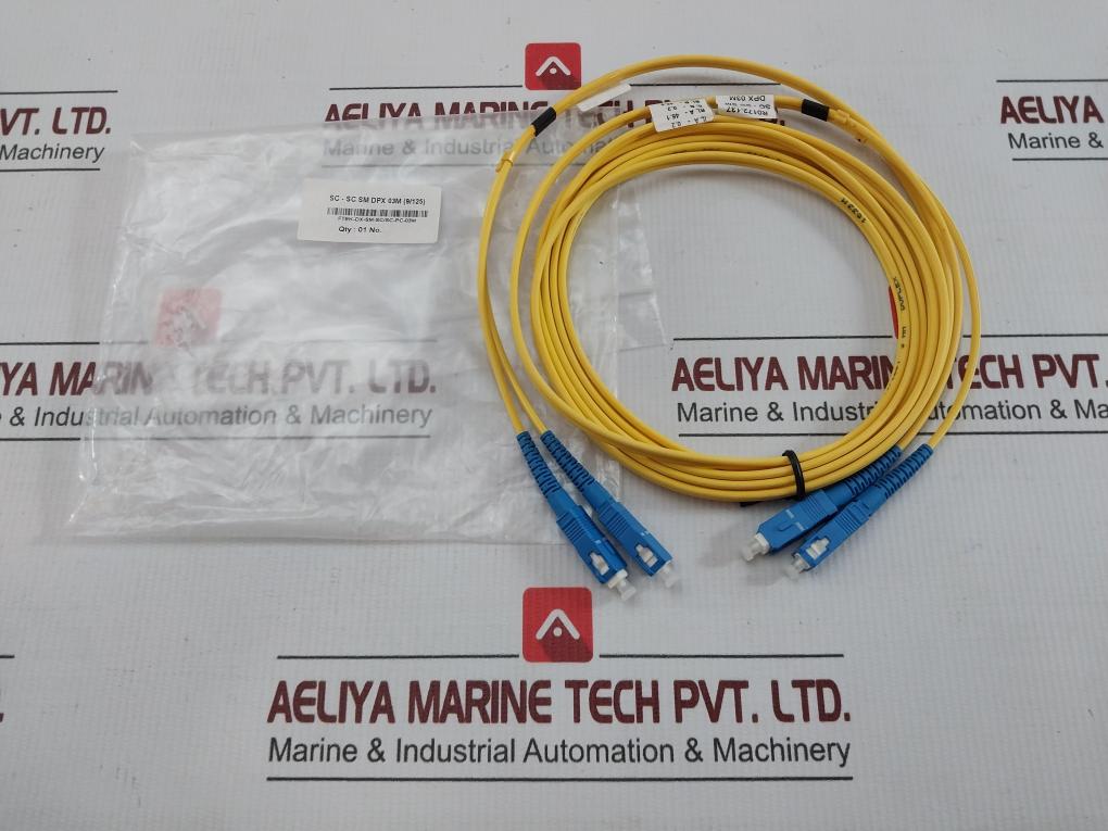 Duplex Fiber Optic Cable Set Ftek-Dx-Sm-Sc/Sc-Pc-03m Singlemode