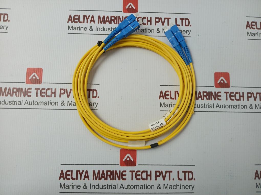 Duplex Fiber Optic Patch Cable Sc-Sc Sm Dpx 03m (9/125) In New