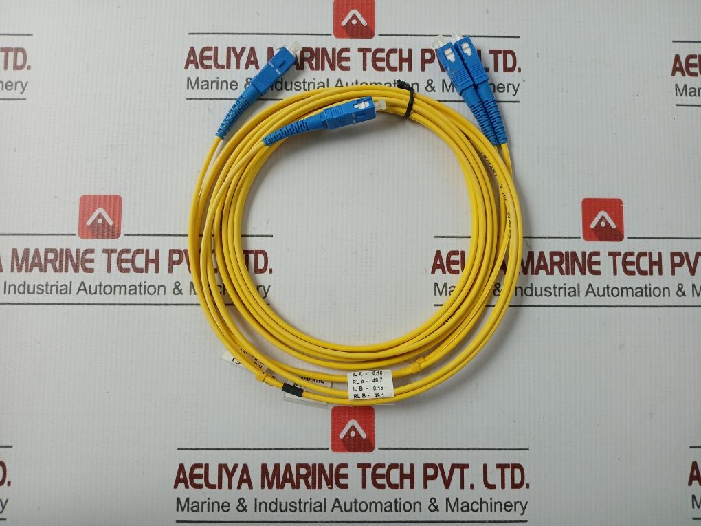 Duplex Fiber Optic Patch Cable Sc-Sc Sm Dpx 03m (9/125) In New