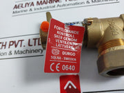 Durgo 0640 Safety Valve With External Pipe Thread 