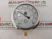 United Instrument 40-400Fg02L Pressure Gauge -1 To 2 Bar 100Kpa