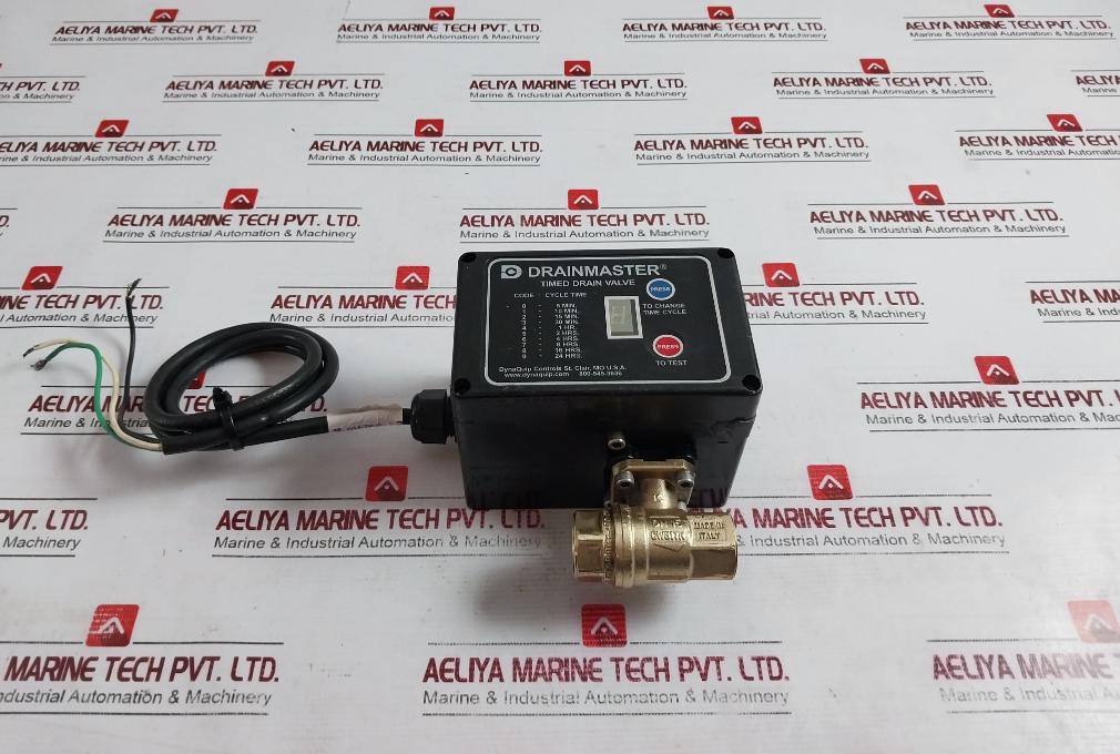 Dynaquip Controls Cw617N Drainmaster Timed Drain Valve Trim-rptfe-400 Cwp-bs 1/2