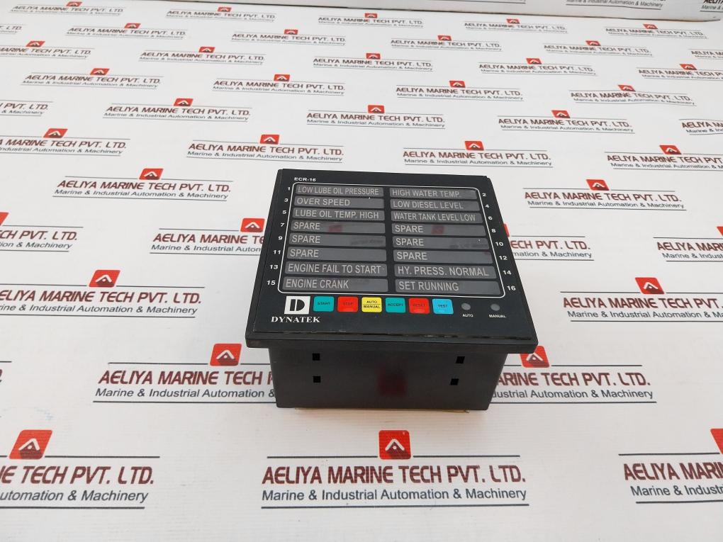 Dynatek Ecr-16 Alarm Annunciator 24Vdc