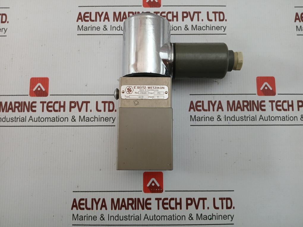 Solenoid Valve 11w  E. Seitz–Wetzikon 802 Condition New