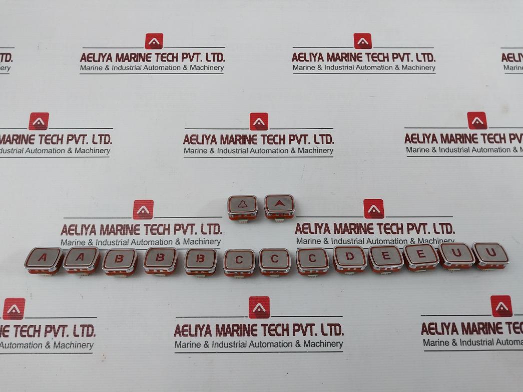 Hyundai Elevator Pushbutton Set (U,A,B,C,D,E) E07441l01_sp028