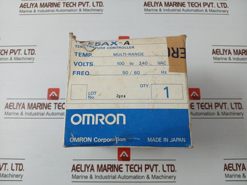E5ax-A Multi-Range Digital Temperature Controller 100-240vac By Omron