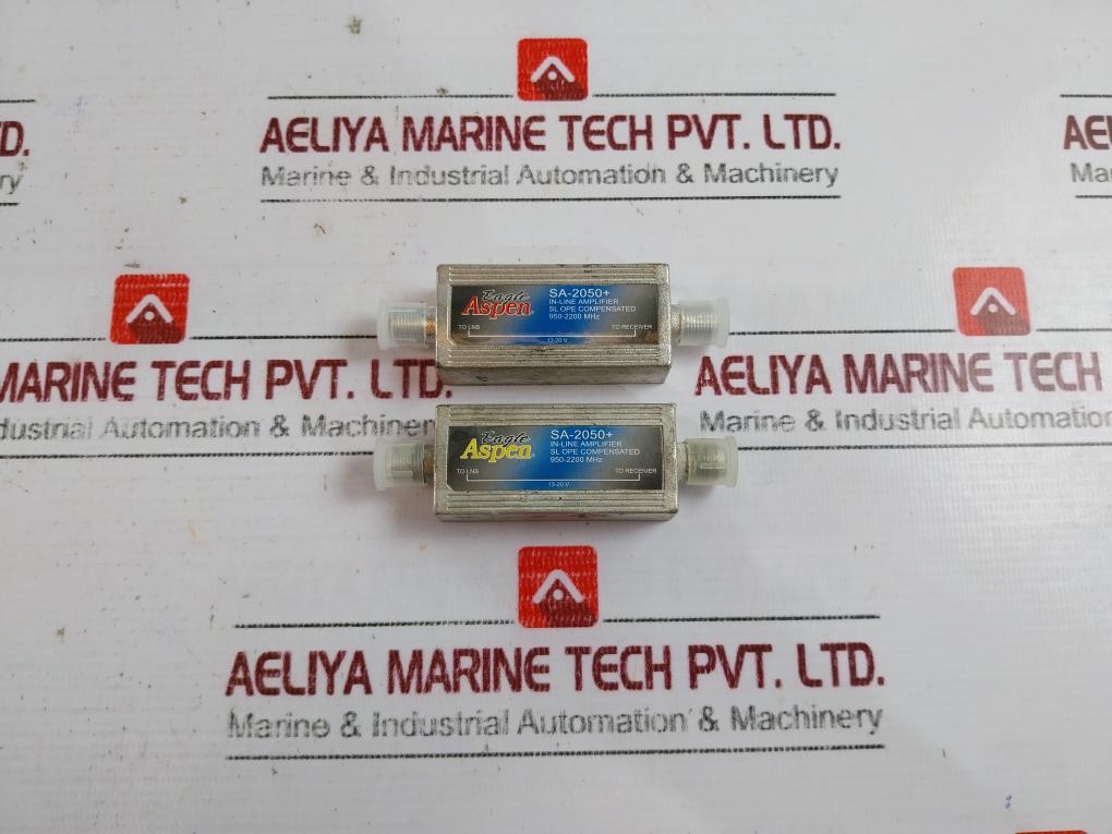 Eagle Aspen Sa-2050+ In-line Amplifier 13-20V 950-2200 Mhz
