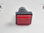 Eao 31-040.002 Red Led Indicator Actuator 1,2W/60V