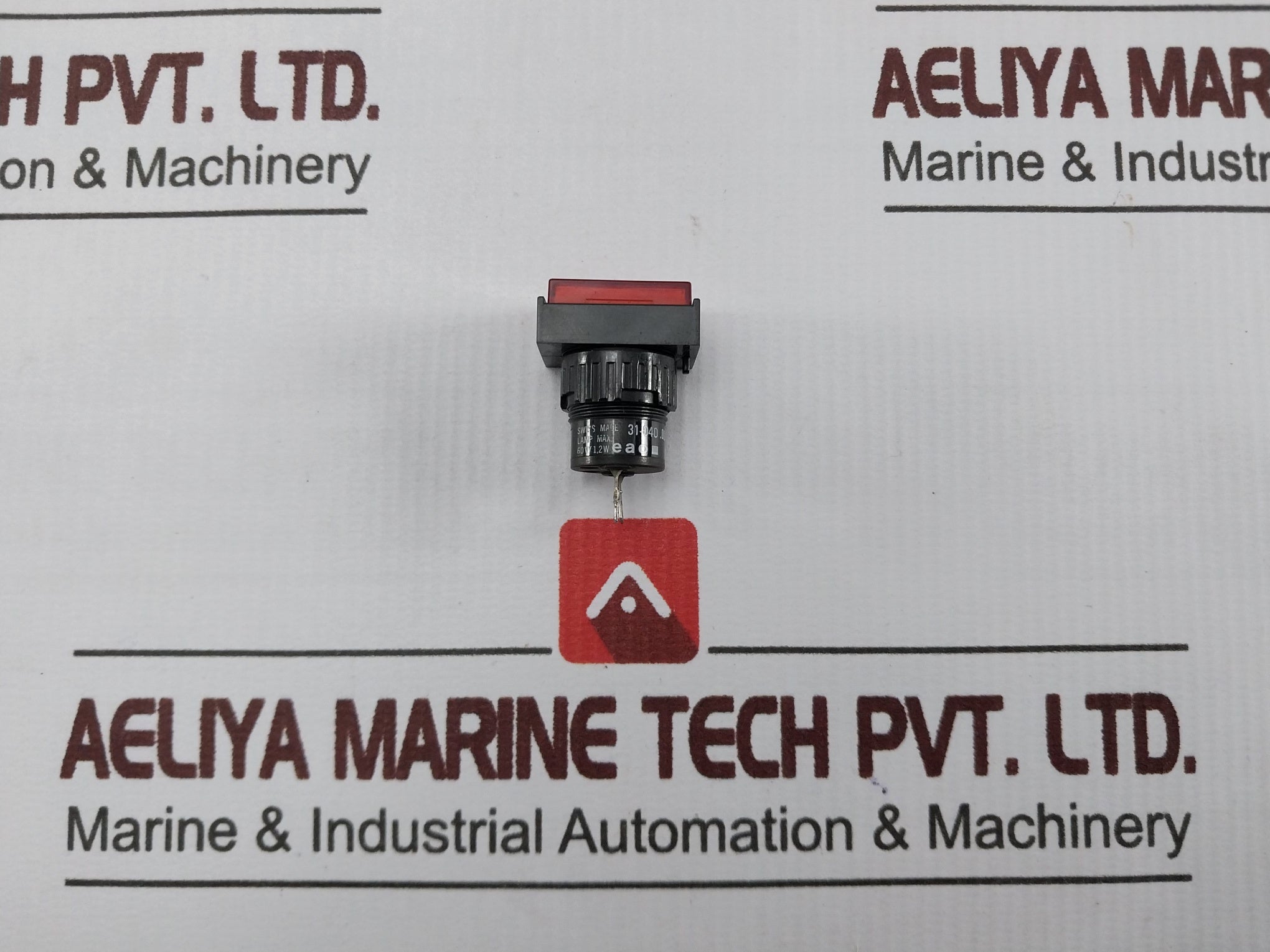 Eao 31-040.002 Red Led Indicator Actuator 60V