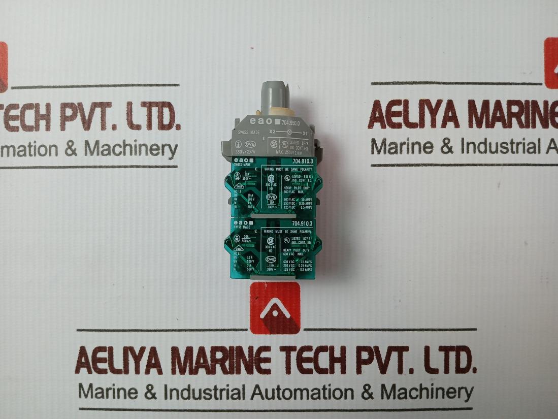 Eao 704.950.0 Lamp Block 600V,2.4 W,10A