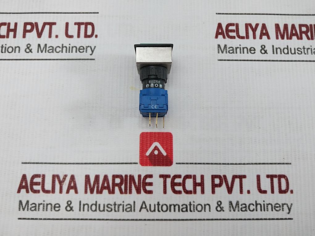 Eao Push Button Switch 250v Ac 6a 61-1270.0
