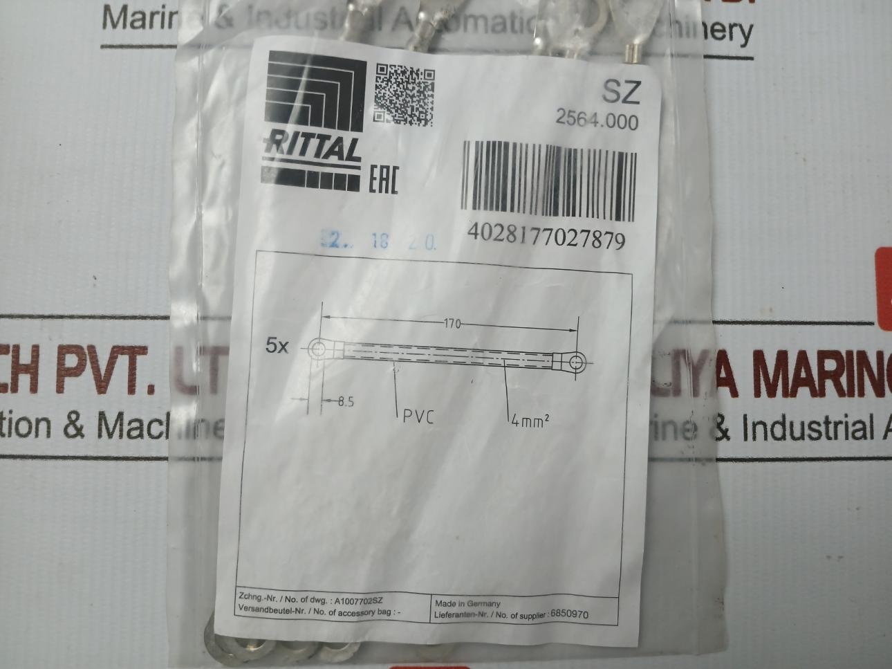Earthing Strap Part Number: 2564.000 Brand In Rittal - 50 Gm