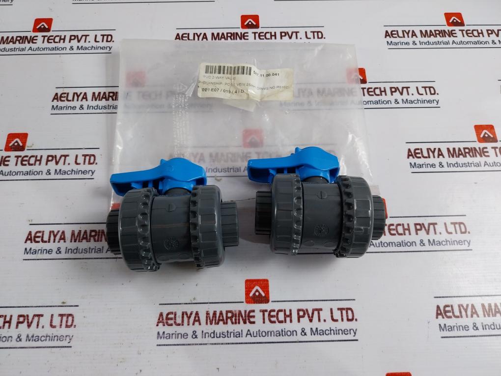 Easyfit Pvc 2-way Valve Veiv 25Mm