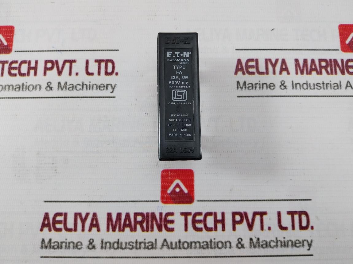 Eaton Fa Bussmann Hrc Fuse Link 500V Ac 32A 3W