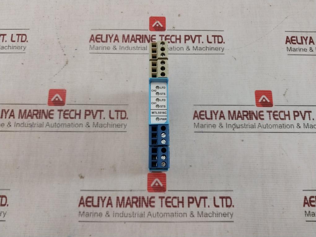 Eaton Mtl5516C 2Ch Switch/Proximity Detector Interface 20-35Vdc 0.9W 253V 250V