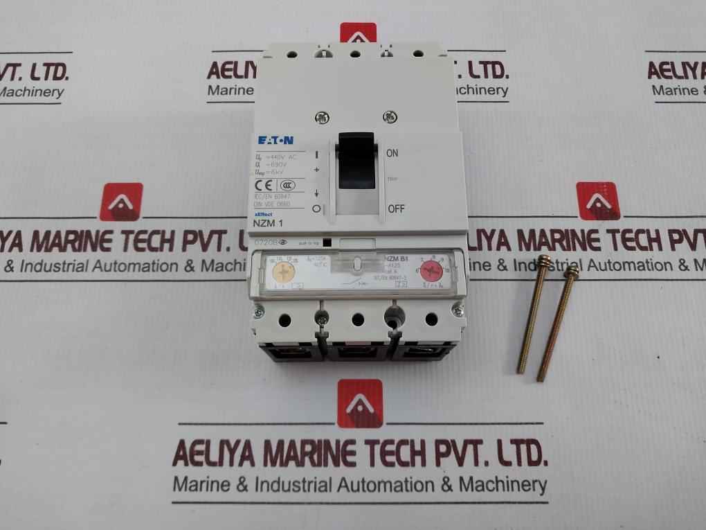 Eaton Nzm 1 Circuit Breaker Iec/En 60947-2 50/60Hz