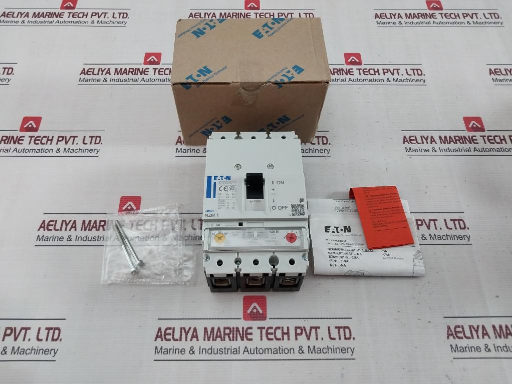 Eaton Nzmb1-a100 Circuit Breaker 50/60Hz New